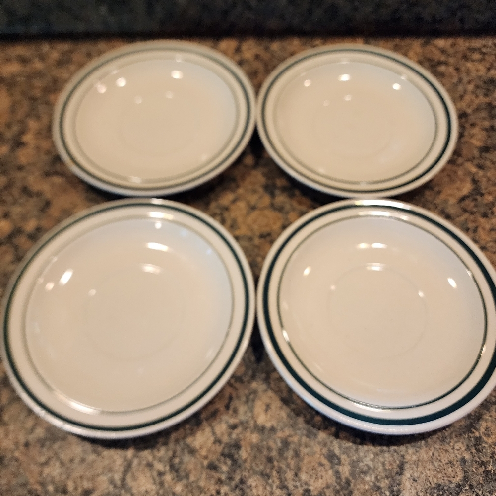 Trisa Stoneware 6" Plates, Set of 4